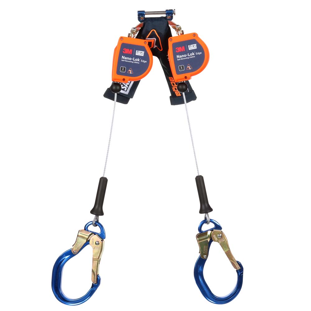 3M DBI-SALA Nano-Lok Edge Twin-Leg Personal 8-Foot Self-Retracting Lifeline from GME Supply